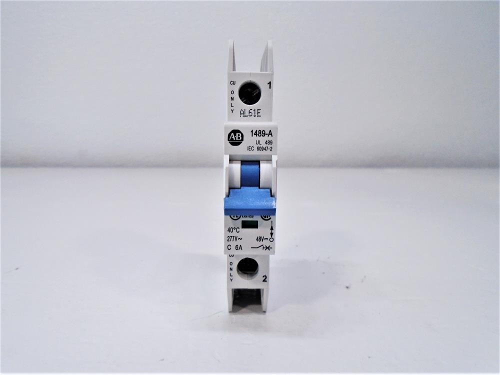 LOT of (4) Allen Bradley Circuit Breakers 1489-A1C060